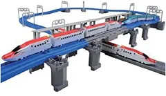 【中古-非常に良い】 プラレール アドバンス E6系新幹線 連結&立体交差レールセット