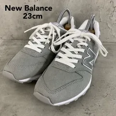 新品 未使用 New Balance ニューバランス WL996EMA スニーカー グレー 23cm 紐靴 運動靴 カジュアル シューズ タウンユース ライフスタイル 通勤 通学 お出かけ ローカット 替え紐なし クッション性 快適 ★ ■■
