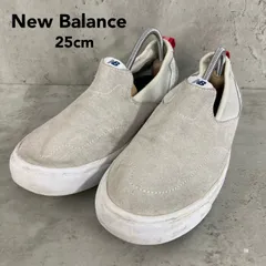New Balance ニューバランス AM1013YW スリッポン スニーカー シューズ 25cm JPN25 ユナイテッドアローズ 別注 靴 グレー 灰色 スエード キャンバス 紐なし ローカット ストリート カジュアル 定番 ★ ■■