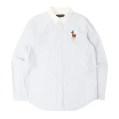 ラルフローレン ビックポニー ラグビー ストライプ オックスフォード シャツ