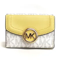 【中古】【レディース】 Michael Kors マイケルコース 35T0GFTP0B 三つ折り財布 コンパクトウォレット ミニ財布  【181-250703-rs-02-FUR】