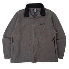 CHAPS ラルフローレン グレー フリース ブルゾン ジップ ジャケット