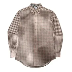 Brooks Brothers ブルックス・ブラザーズ ブラウン CHECK シャツ