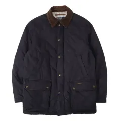 ポロラルフローレン ネイビー コーデュロイ キルティング ジャケット