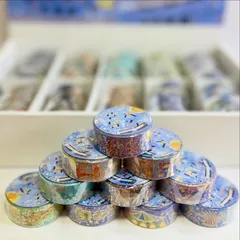 🐈⬛キラピカマスキングテープ10種セット|Shinzi Katoh(R)宮沢賢治 幻燈館シリーズ/限定販売/日本製のサムネイル