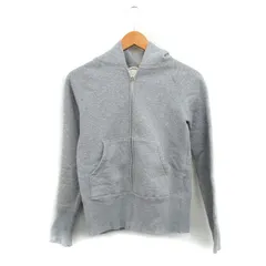 ドレステリア DRESSTERIOR ジップアップ パーカー フード 裏起毛 コットン 1 グレー 灰 /KT20