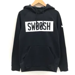 【中古】【メンズ/レディース】 NIKE ナイキ THERMA BAR SWOOSH PULLOVER HOODIE DRI-FIT 823089-010 サーマフィット バー スウォッシュ パーカー ジャージ【148-240731-rs-06-FUR】