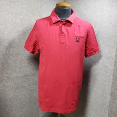 RAF SIMONS × Fred Perry ポロシャツ 半袖  レッド 表記サイズ：42　u7258e