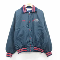 XL/古着 ホロウェイ 長袖 ナイロン ジャケット メンズ 90年代 90s Amana ラグラン 大きいサイズ USA製 紺他 内側キルティング 26jan06