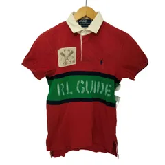 ポロバイラルフローレン Polo by RALPH LAUREN ポニー刺繍 鹿の子 ポロシャツ ラガーシャツ メンズ import：XS 