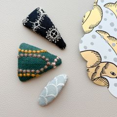 ミナペルホネンハンドメイドパッチンピン ミナペルホネン パッチンピン ハンドメイド 5cm オーバル - メルカリ