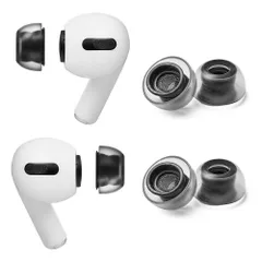 高級なシリコーン製のAirpods Proの交換用イヤーチップ Pro用チップ Airpods Airpods (M) Pro用 Proチップ 第1世代または第2世代AirPods Airpodsイヤーチップ AZLA（アズラ）クリスタル
