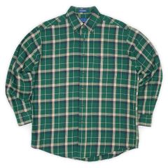 バーバリアン Barbarian 90s 90年代 ラガーシャツ 長袖 カレッジロゴ