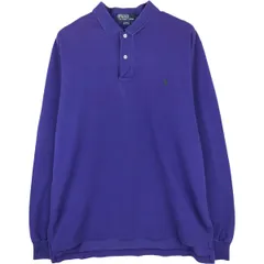 古着 ラルフローレン Ralph Lauren POLO by Ralph Lauren 長袖 ポロシャツ メンズL相当/eaa616701