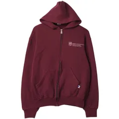 古着 90年代 ラッセル Russell スウェットフルジップパーカー メンズS相当 ヴィンテージ/eaa615599