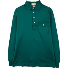 古着 ~80年代 エルエルビーン L.L.Bean 長袖 ポロシャツ USA製 メンズL相当 ヴィンテージ/eaa615605