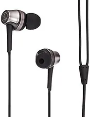 【中古】audio-technica SoundReality カナル型イヤホン ブラック ATH-CKR50 BK