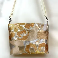 【一点物】 帯リメイクバッグ　ショルダーバッグ　No.123 ハンドメイド
