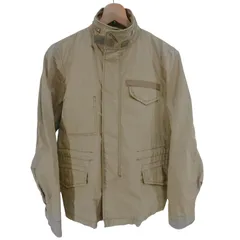 MHL マーガレットハウエル アルファインダストリーズ別注 ミリタリージャケット サイズS  カーキ コットンナイロン ミリタリーファッション 古着