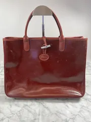 Longchamp ロンシャン　ロゾ　レッド　ハンドバッグ　レザー