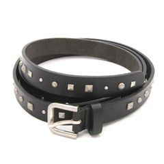 Bridle studs narrow belt M ovy kaja - メルカリ