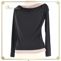 社交ダンス 衣装 トップス ブラウス ブラック系 チャコット Chacott 黒 茶 無地 シンプル 練習 レッスン 長袖 上品 パーティー イベント ステージ 柔らかい生地 伸縮 ストレッチ メッシュ生地 ダンス衣装