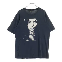 HYSTERIC GLAMOUR (ヒステリックグラマー) 両面 プリント 半袖Tシャツカットソー ブラック