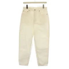 クラシアンドトリップス パブリッシング KURASHI&Trips PUBLISHING テーパード デニムパンツ ジーンズ ジップフライ M 白 /BM ■MA