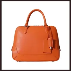 新品未使用　PELLE MORBIDA (ペッレモルビダ)　メイデン ボヤージュ　ブガッティバッグ(Sサイズ)　オレンジ