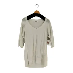 ズッカ ZUCCa 製品染め Vネック 五分袖 Tシャツ メンズ JPN：M のサムネイル