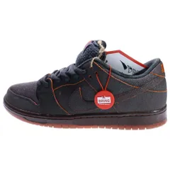 NIKE SB (ナイキエスビー) DUNK LOW PRO PRM KRAMPUS ダンク ロー プロ プレミアム クランパス ローカットスニーカー ブラウン/オレンジ US10/28.0cm HV1668-001