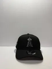 Newera ロサンゼルスエンゼルス 20thアニバーサリー 9forty A-FRAME スナップバックキャップ ブラックカラー