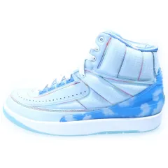 NIKE (ナイキ) ×J Balvin AIR JORDAN 2 RETRO SP J Balvin J.バルヴィン エアジョーダン2 レトロ SP ハイカットスニーカー ブルー US8/26cm DQ7691-419
