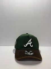 Newera アトランタブレーブス ワールドシリーズ1995 ウォッシュ 9forty A-FRAME スナップバックキャップ ツートンカラー