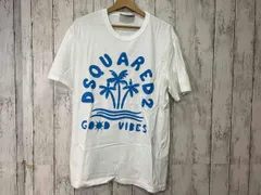 DSQUARED2 ディースクエアードGOOD VIBES 半袖Tシャツ 白 ホワイト M 