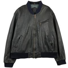 A.P.C. archive leather jacket archive - メルカリ