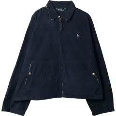 古着 ラルフローレン Ralph Lauren POLO by Ralph Lauren スイングトップタイプ フリースジャケット メンズXXL相当/eaa495490