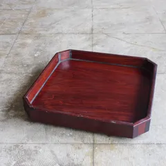 Unagi 様専用ページ 古民芸 角盆 胡桃盆 HK-a-05833