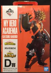 BANDAI SPIRITS 이치 반 쿠지 나의 히어로 아카데미아 Lets Begin D상 폭호 카츠미 동 MASTERLISE