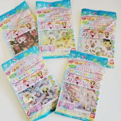 当時物 たまごっち キラキラたまもりしーる プチ ステッカー 平成レトロ 全5種コンプリート
