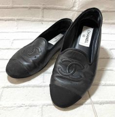 CHANEL シャネル 非売品 25.5cmレースアップシューズ 靴 パンプス 