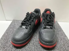 NIKE ナイキ FJ4146-002 サイズ27.5cm AIR FORCE 1 '07 ブラック×レッド スニーカー