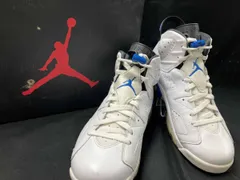NIKE ナイキ AIR JORDAN6 RETRO エアジョーダン6レトロ 384664-107 ブルー x ホワイト 28cm