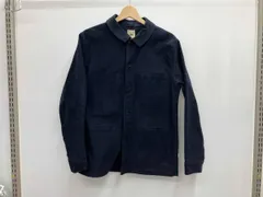 FOB FACTORY エフオービーファクトリー フレンチ モールスキン ジャケット ダークネイビー Mサイズ F2373