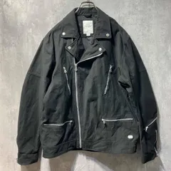 CRIMIE ジャケット VINTAGE WASH RIDERS XXLサイズ ブラック CR-1-02A5-JK12 クライミー