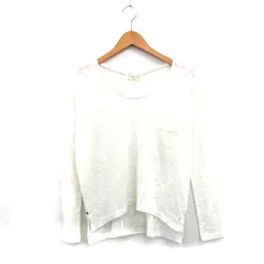 アングリッド UNGRID ニット セーター 長袖 シンプル F アイボリー 白 /KT19