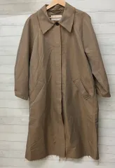 TODAYFULトゥデイフル ステンカラーコート Satin Twill Coat コットン100% 12210002 レディース S～Mサイズ キャメル ベージュ系