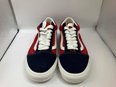 VANS バンズ スニーカー 751505 2-tone OLD SKOOL ネイビー レッド 26.0cm 箱あり