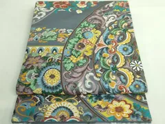 平和屋着物●極上　西陣　白綾苑大庭　六通柄袋帯　花唐草　金糸　逸品　DZAB4530kh6 平和屋着物○西陣 白綾苑大庭 六通柄袋帯 唐織 風景枝花松文 金糸 正絹