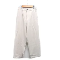 チャオパニック ティピー CIAOPANIC TYPY ワイドパンツ タック シンプル M アイボリー 白 /KT25